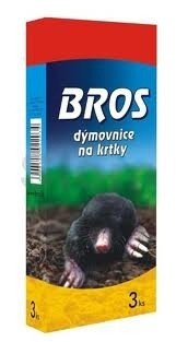 Bros-dýmovnice na krtky 3ks